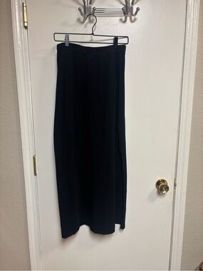 Michael Stars Black Maxi Skirt - Sleek Straight Cut
